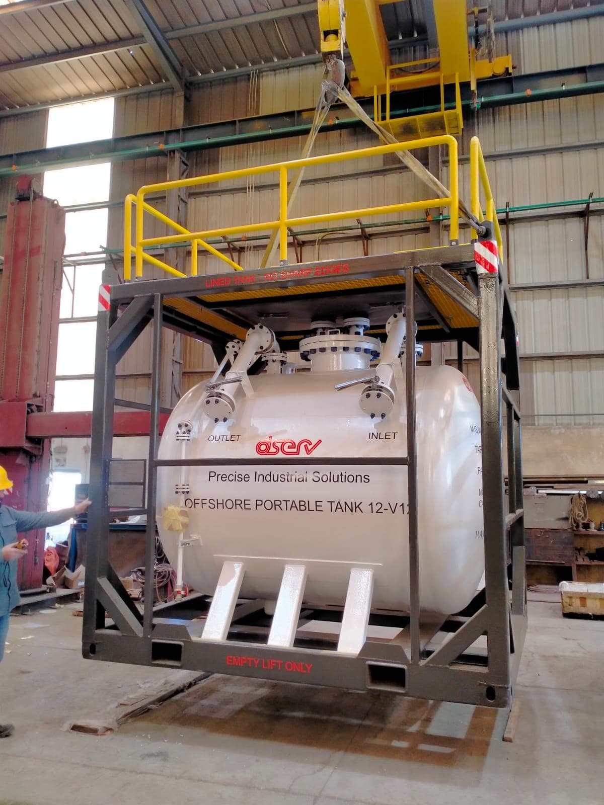 Offshore portable Tank project